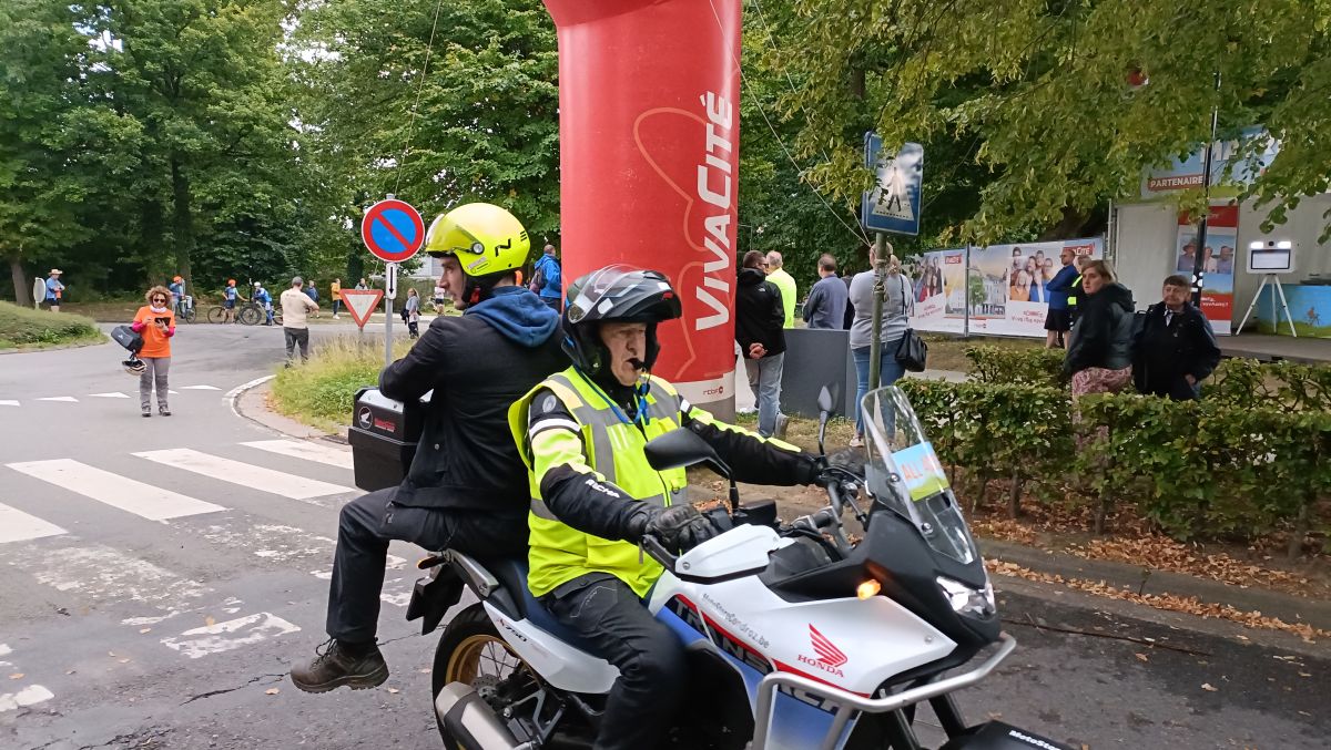 Dernier Beau Vélo de Ravel de cette année au Sart Tilman à Liège