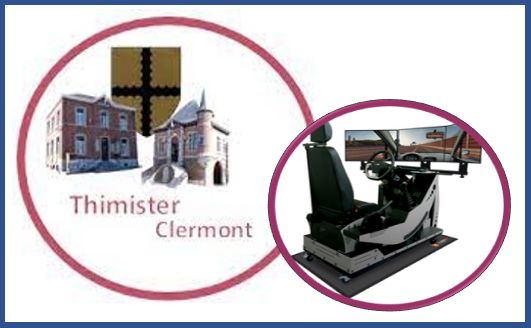 Formation sur simulateur de conduite voiture à Thimister-Clermont