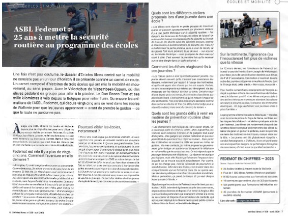 FEDMOT qui sommes nous et que faisons nous